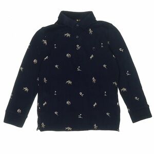 Mayoral Navy Long-Sleeve Kids Polo Pony equestrian shirt